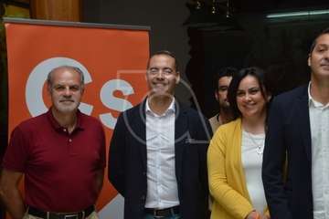 Presentación de la candidatura de CS de Telde (Foto TA)